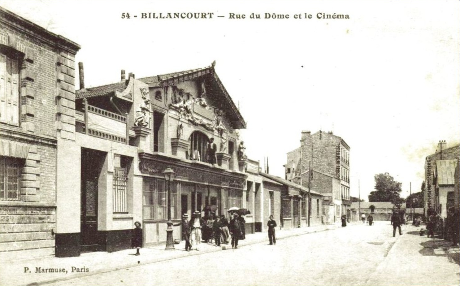 Rue du dôme Alhambra 1907