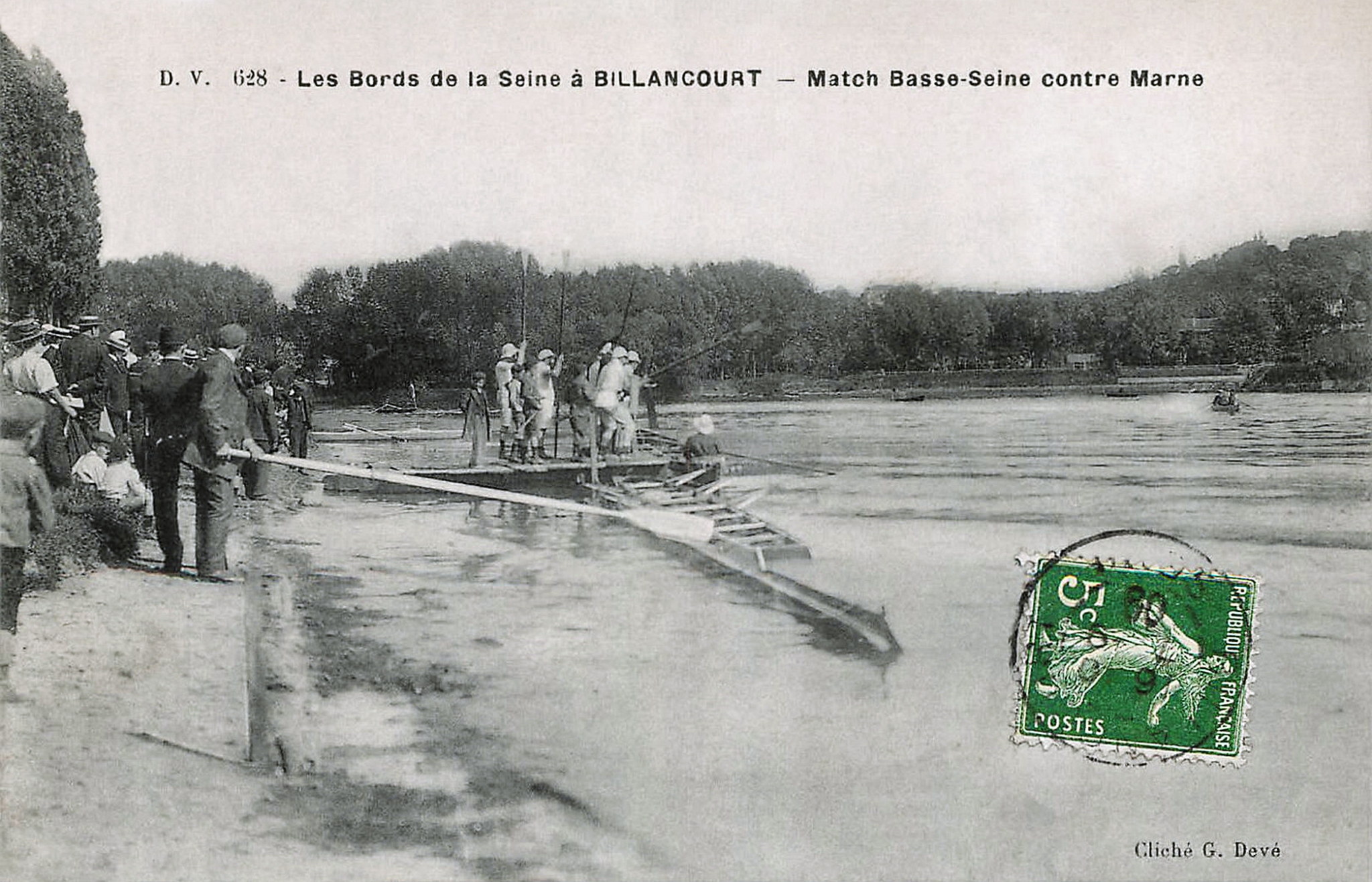 Quai de Billancourt aviron Match Basse Seine contre Marne