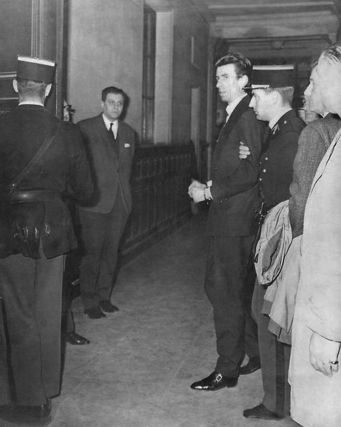 Arrestation de Fernand Pouillon en 1961