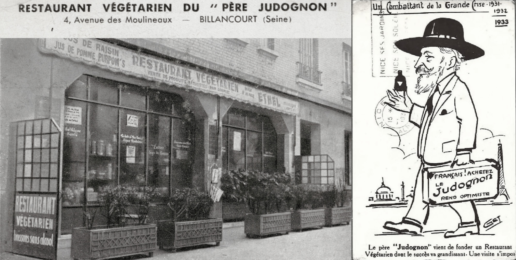 Entête Restaurant du Pere Judognon